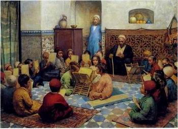 Arab or Arabic people and life. Orientalism oil paintings 174